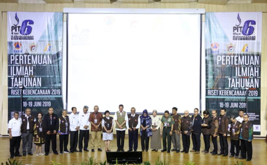 Pertemuan Ilmiah Tahunan Keenam Riset Kebencanaan 2019 Dibuka
