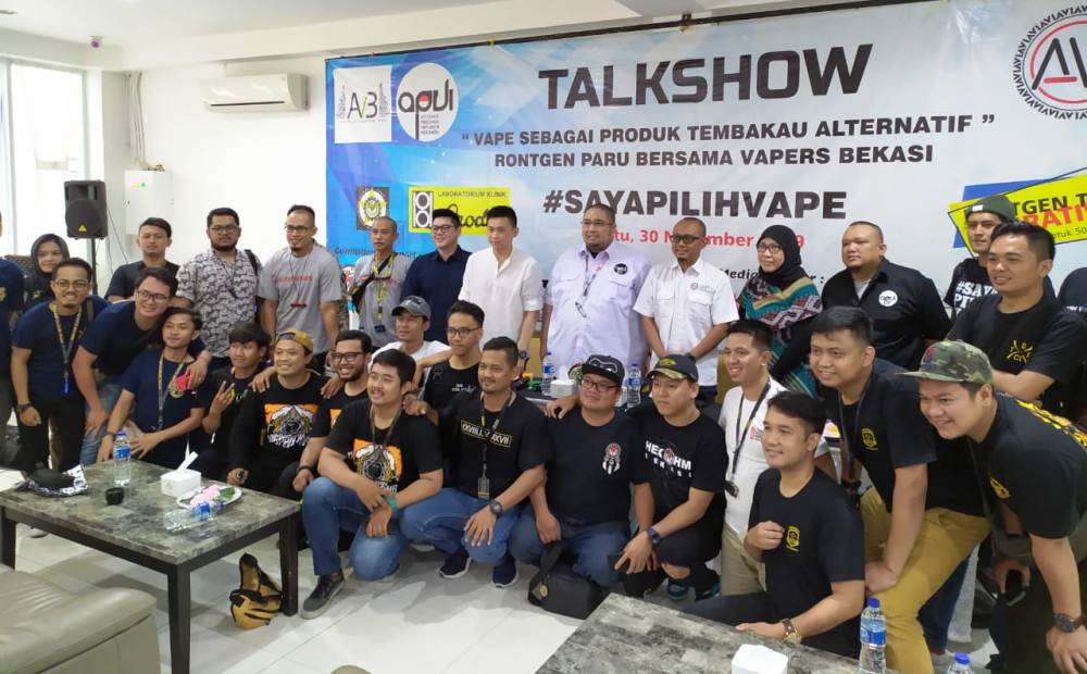 Helat Sosialisasi melalui Talkshow, APVI Vape Tidak Berbahaya