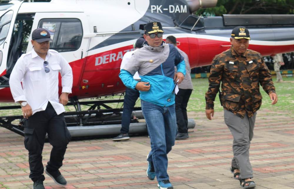 Ridwan Kamil Tinjau Banjir di Kota Bekasi dan Kabupaten Bogor