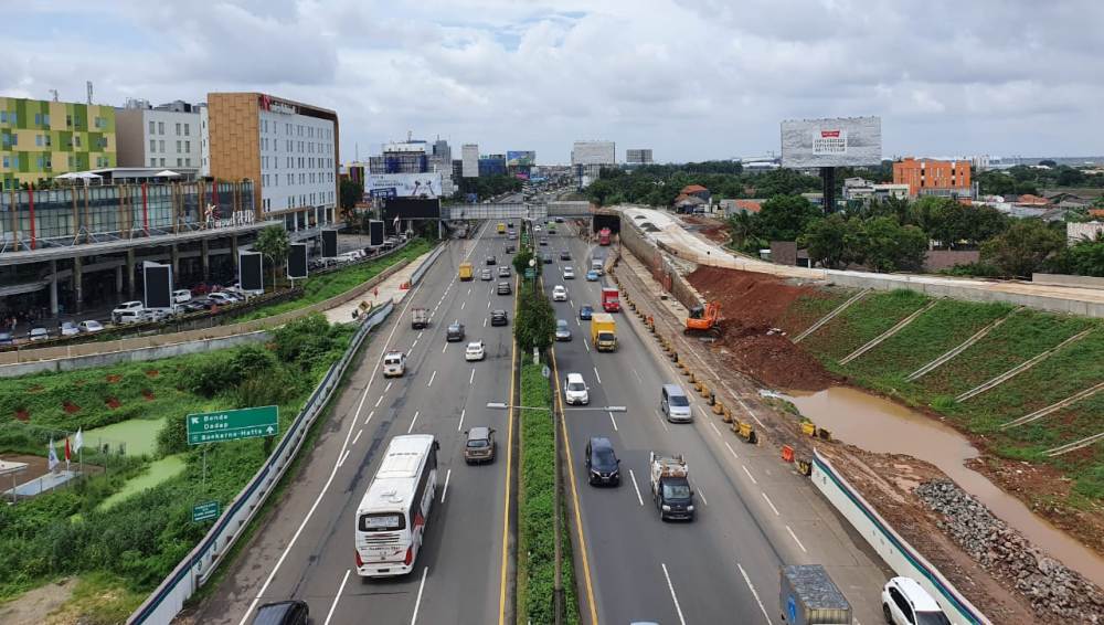 Catat, Mulai 1 April Akses Keluar Rawa Bokor Jalan Tol Sedyatmo Ditutup