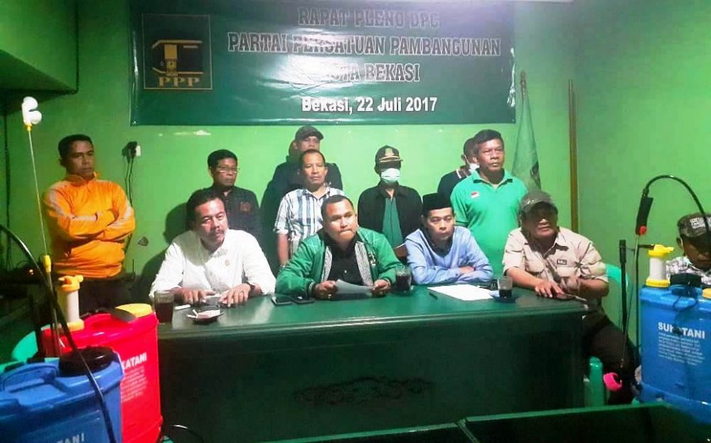 Semprot Disinfektan, PPP Turut Upayakan Pencegahan Covid-19