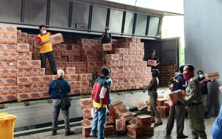Sembako Diberikan Bertahap bagi 150 Ribu Rumah Tangga Terdampak Covid-19
