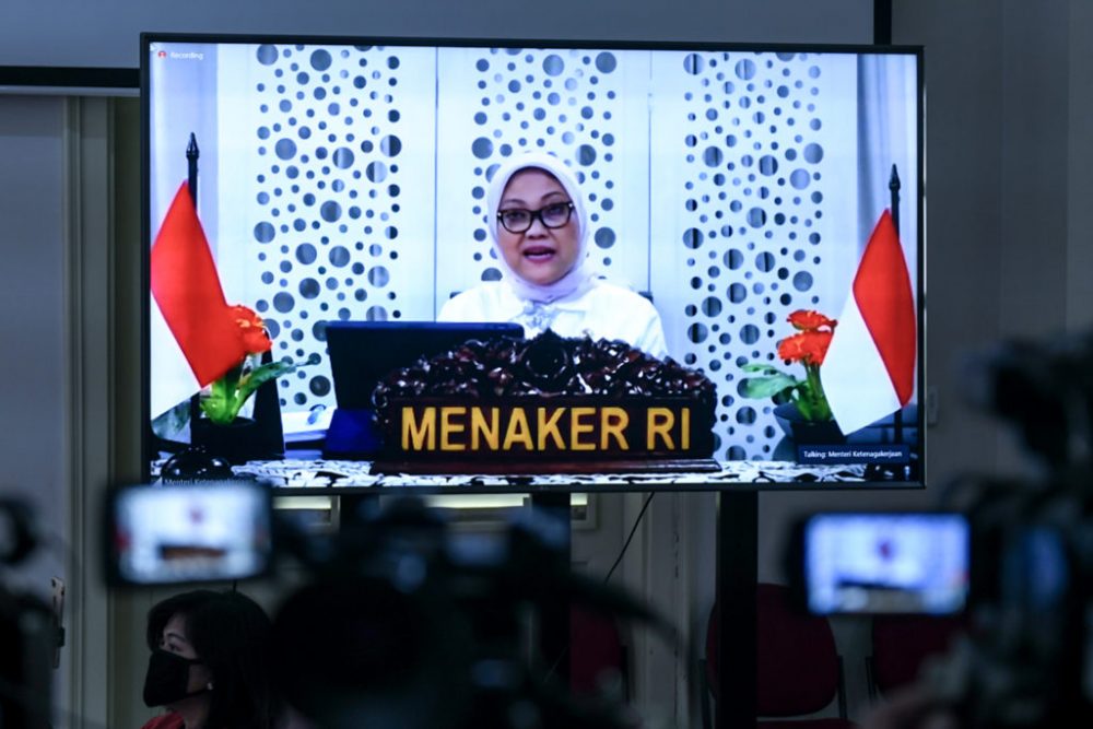 Menaker RI Ida Fauziyah