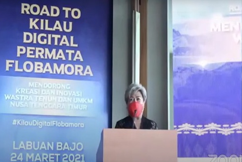 Anggota Bidang Promosi dan Humas Dewan Kerajinan Nasional, Ana Maria Plate
