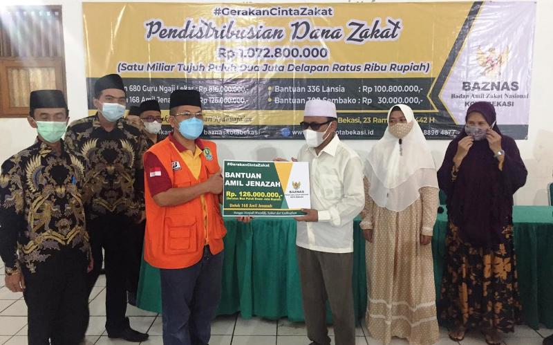 Lebih Dari Satu Triliun Rupiah Zakat Disalurkan Baznas Kota Bekasi