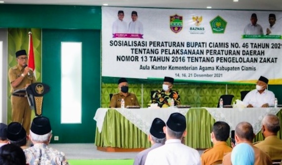 Perda Pengelolaan Zakat Disosialisasikan kepada Camat dan Kepala KUA