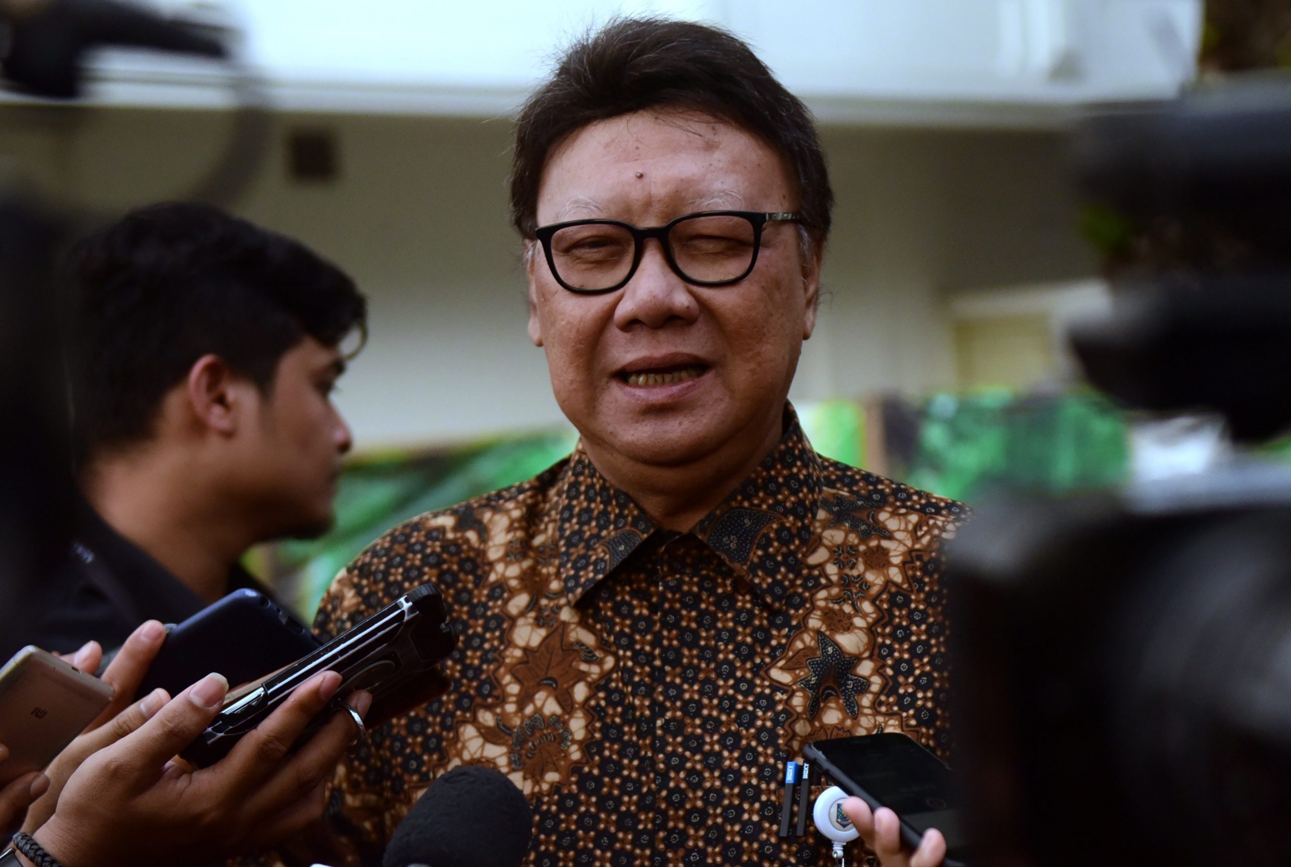 Menteri Pendayagunaan Aparatur Negara dan Reformasi Birokrasi Tjahjo Kumolo