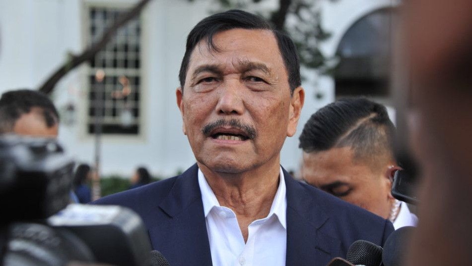 Menteri Koordinator Bidang Kemaritiman dan Investasi Luhut Binsar Pandjaitan