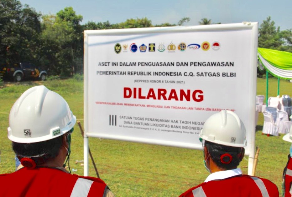 Satgas BLBI kembali sita aset milik Obligor PKPS Bank Umum Nasional. (Foto/Net)