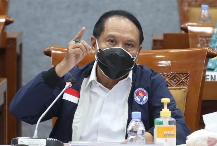 Menteri Pemuda dan Olahraga Republik Indonesia Zainudin Amali
