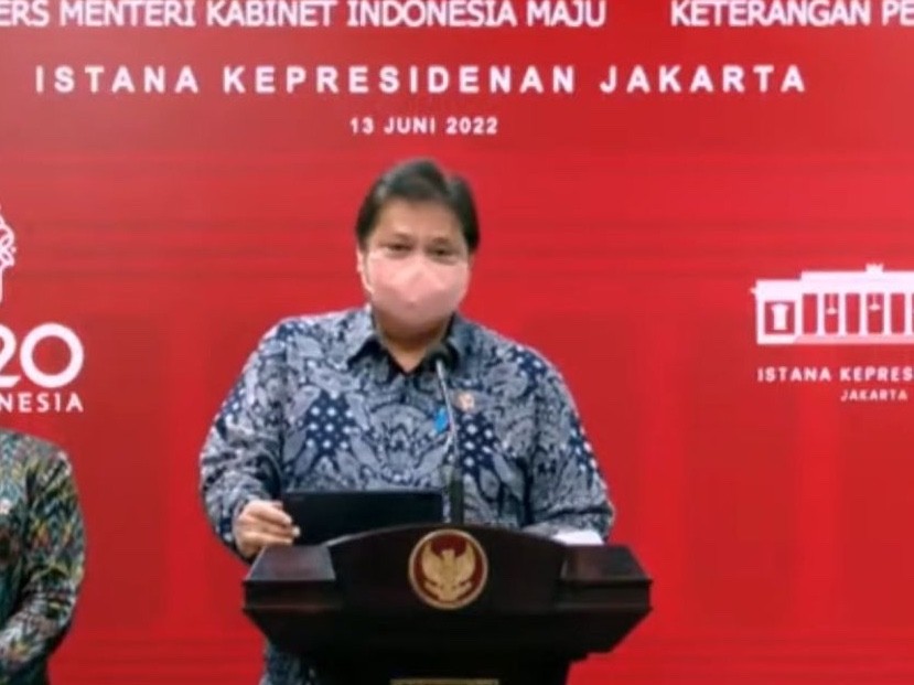 Menteri Koordinator Bidang Perekonomian (Menko Ekon) Airlangga Hartarto