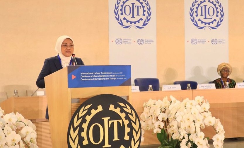 Menteri Ketenagakerjaan Republik Indonesia Ida Fauziyah
