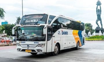 Ilustrasi Bus DAMRI saat ini bisa berangkat dari Bogor ke Yogyakarta