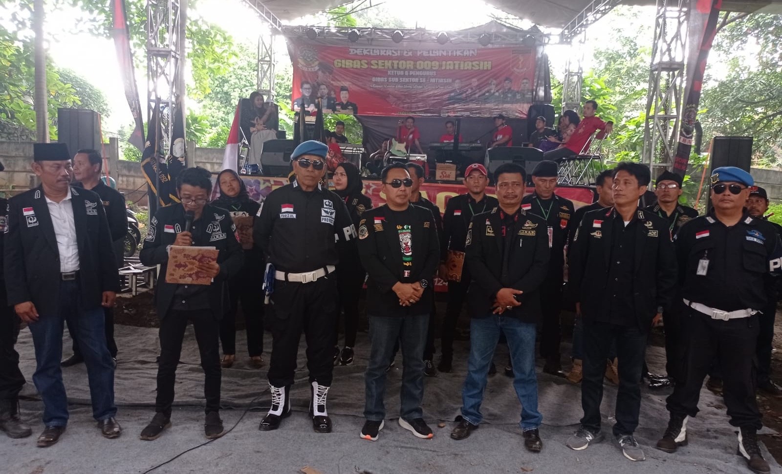 Ormas Gibas Sektor 009 hadir di Jatiasih dan siap bersinergi dengan wilayah setempat, Sabtu (29/10/2022). (Dok istimewa)
