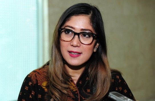 Ketua Komisi I DPR RI Meutya Hafid bicara soal peralihan penyiaran TV analog ke digital