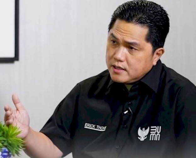 Menteri BUMN Erick Thohir meluncurkan program pendanaan bagi usaha kecil dan menengah dari CSR perusahaan milik negara