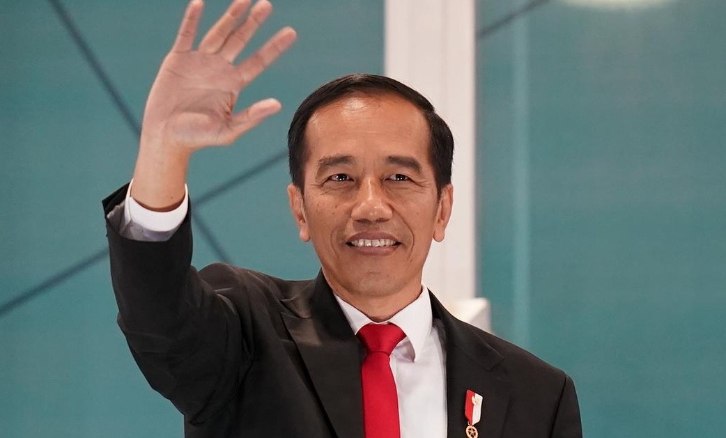 Presiden Jokowi menyebut Indonesia harus membuat negara lain bergantung, Jumat (2/12/2022).