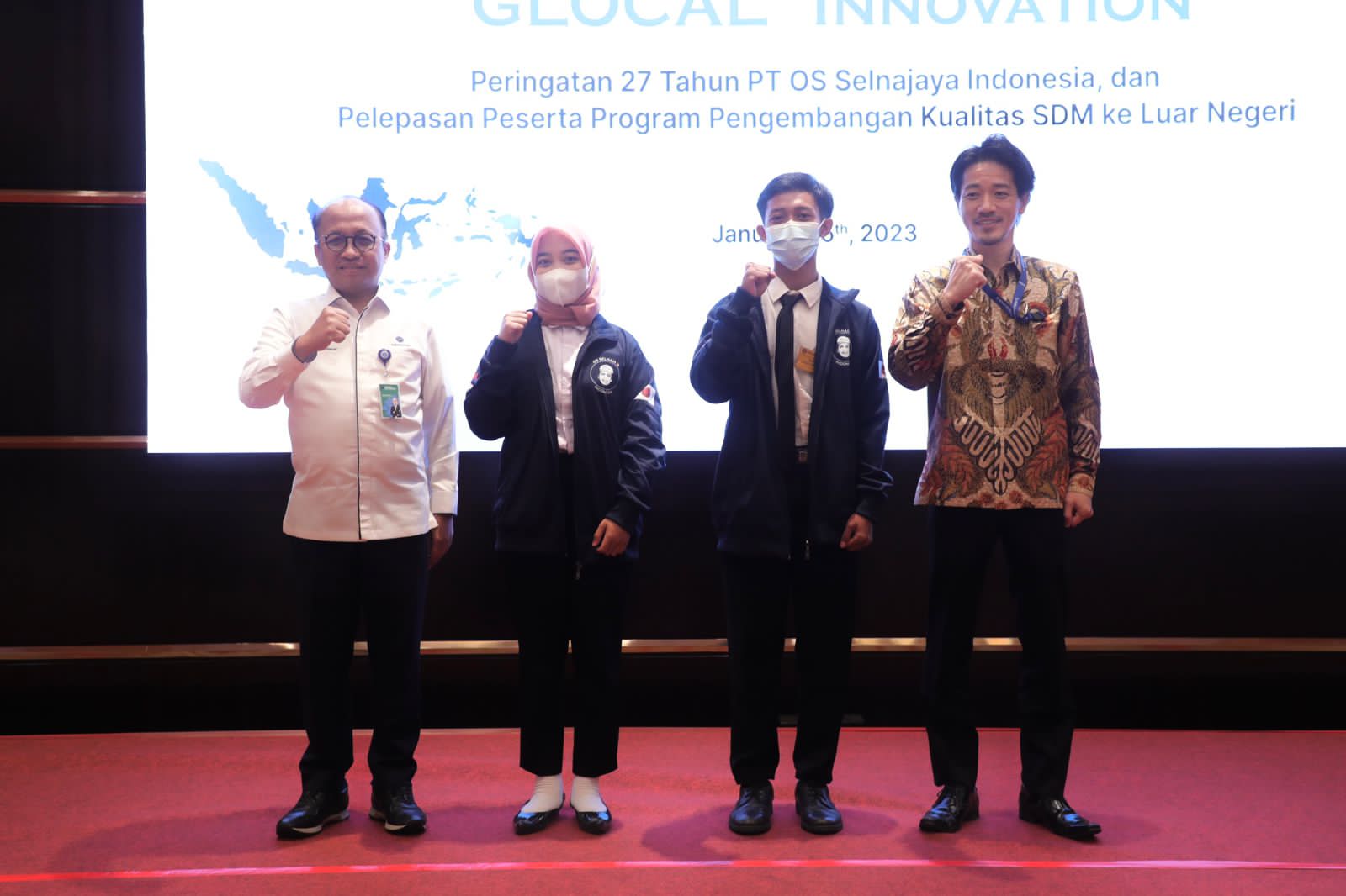 Sekretaris Jenderal Kementerian Ketenagakerjaan Anwar Sanusi menyampaikan manfaat magang di luar negeri. (Dok. Kemnaker)