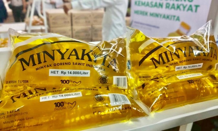 Minyak goreng dengan merek Minyakita langka dipasaran, Komisi VI DPR bakal panggil Mendag. (Foto/Ilustrasi)