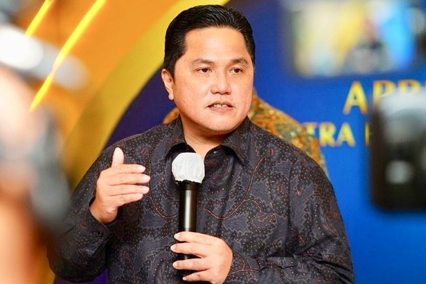 Menteri BUMN Erick Thohir mendorong usulan pemberian bunga 0% untuk pelaku usaha mikro. (Foto/Net)