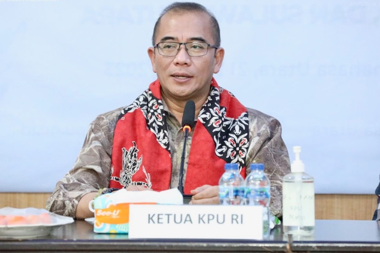 Ketua KPU RI Hasyim Asy’ari akan jalani sidang pemeriksaan dugaan pelanggaran Kode Etik Penyelenggara Pemilu (KEPP) besok, Senin (27/2/2023). (Dok. KPU)
