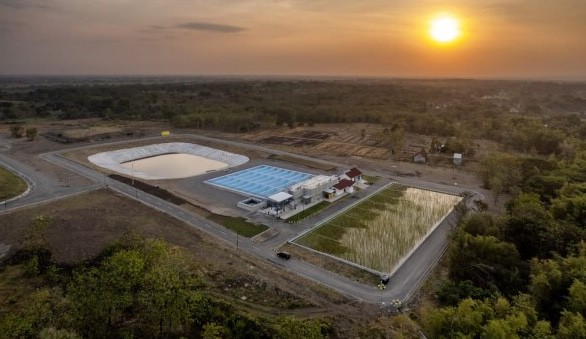 Potret TPA Banjardowo di Jombang yang telah selesai dikerjakan oleh Kementerian PUPR. (Dok. PUPR)