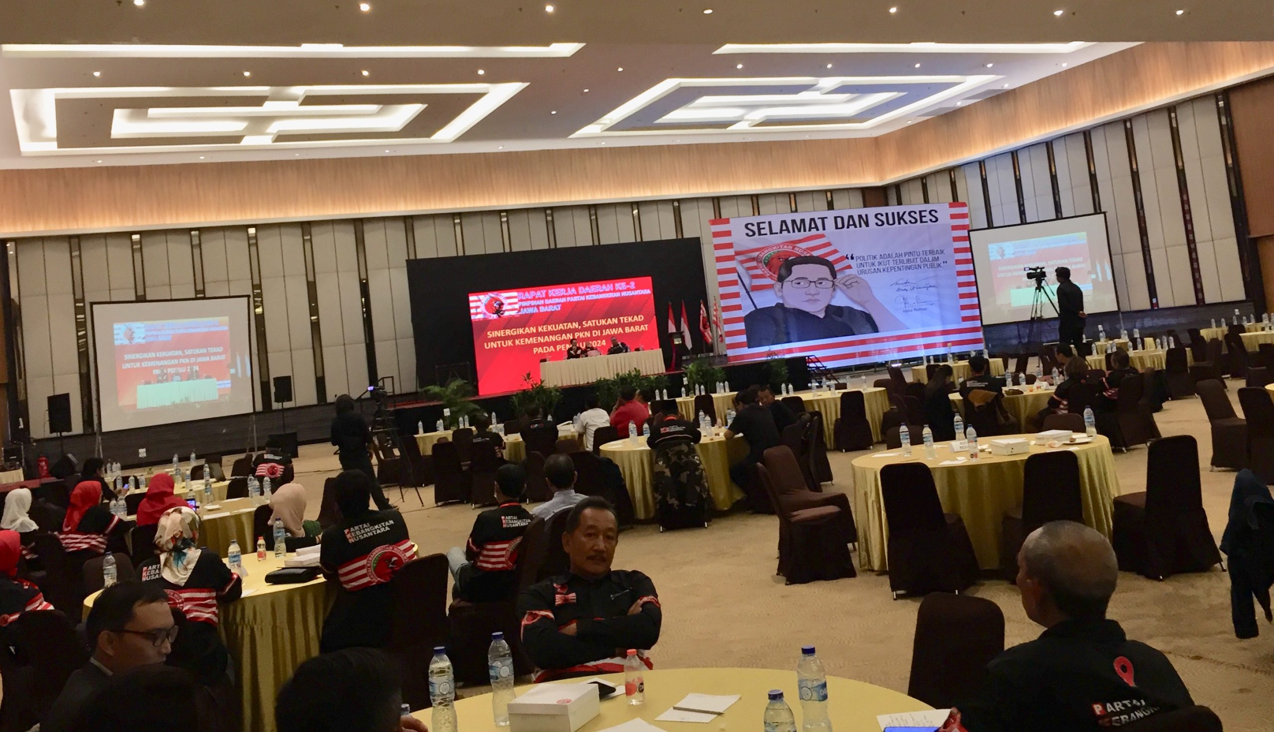 Suasana Rakeda II PKN Jabar bersama 27 Pimcab di Hotel Santika, Bekasi, Sabtu (18/3/2023). (Dok. Daniel Siahaya)