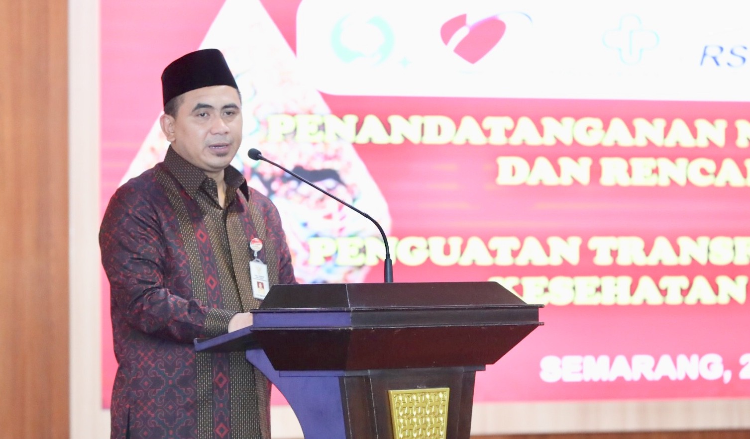Wakil Gubernur Jawa Tengah Taj Yasin Maimoen yang akrab disapa Gus Yasin.
