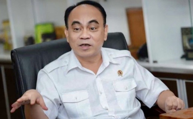 Potret Budi Arie Setiadi yang baru saja dilantik Presiden Jokowi sebagai Menkominfo menggantikan Johnny G Plate.