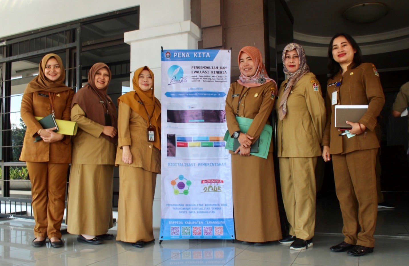Pemkab Temanggung meluncurkan Aplikasi Pena Kita. Bertujuan untuk mewujudkan akuntabilitas pelaporan pembangunan daerah.