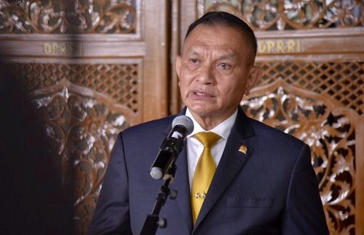 Potret Wakil Ketua DPR RI Bidang Koordinator Politik dan Keamanan Lodewijk F. Paulus yang menyebut kerusuhan di Prancis harus menjadi pelajaran untuk tetap menjaga kebinekaan.