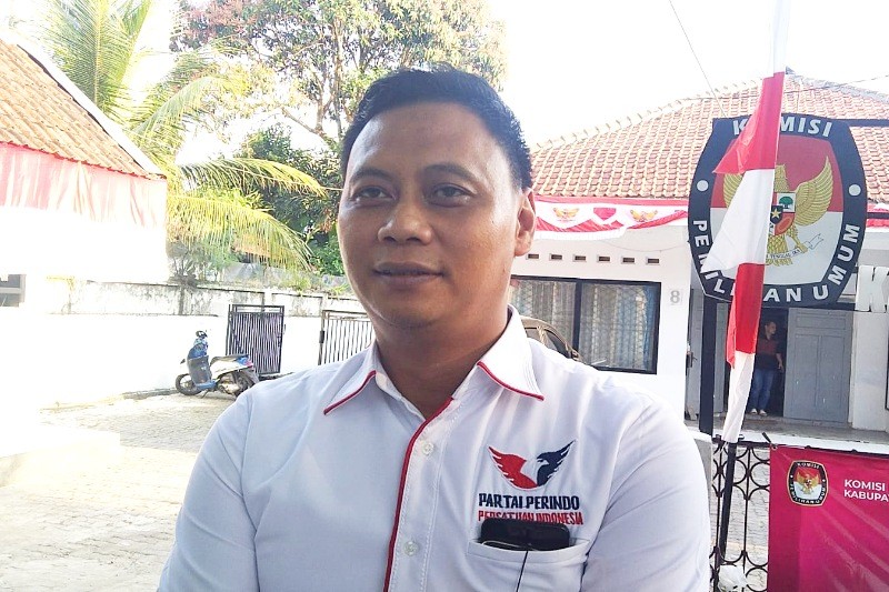Ketua Perindo Kabupaten Lebak Aad Firdaus.