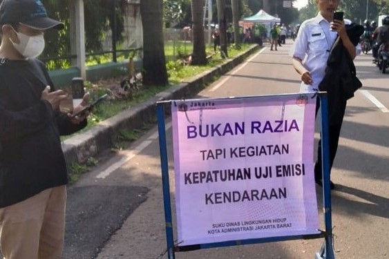 Mulai Hari Ini Denda Tilang Emisi Diberlakukan di DKI Jakarta