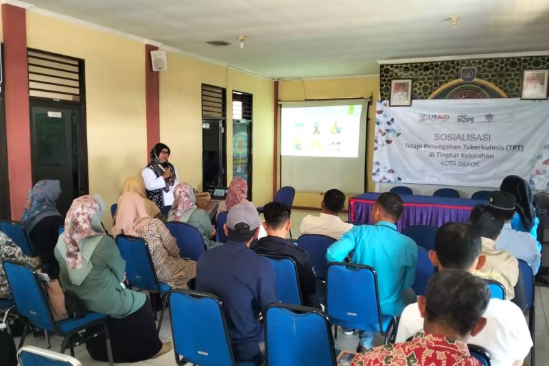 USAID Prevent TB Luncurkan Sosialisasi Terapi Pencegahan Tuberkulosis di Cipayung
