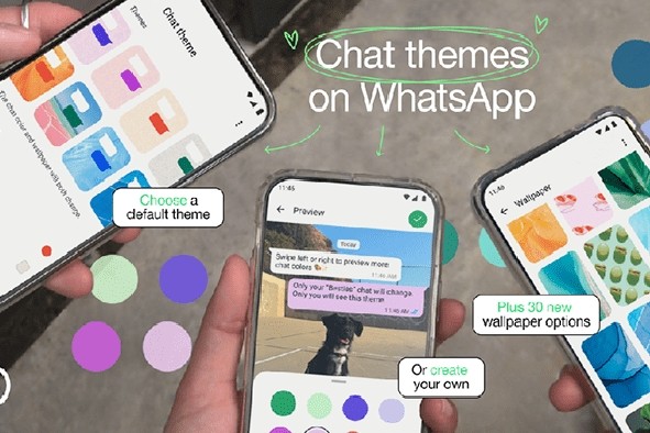 Fitur baru WhatsApp bisa ubah tema chat dan wallpaper bikin tampilan tambah cantik dan berwarna.