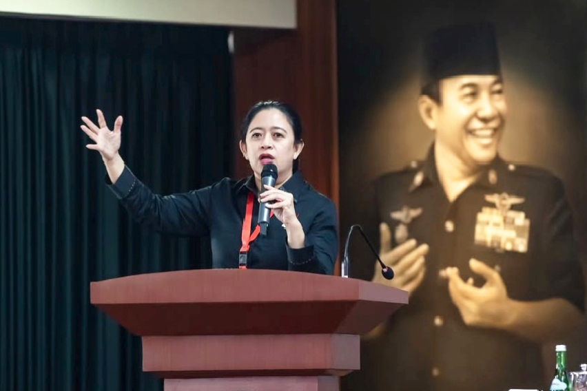 Ketua DPR RI Puan Maharani bicara soal semangat sumpah pemuda.