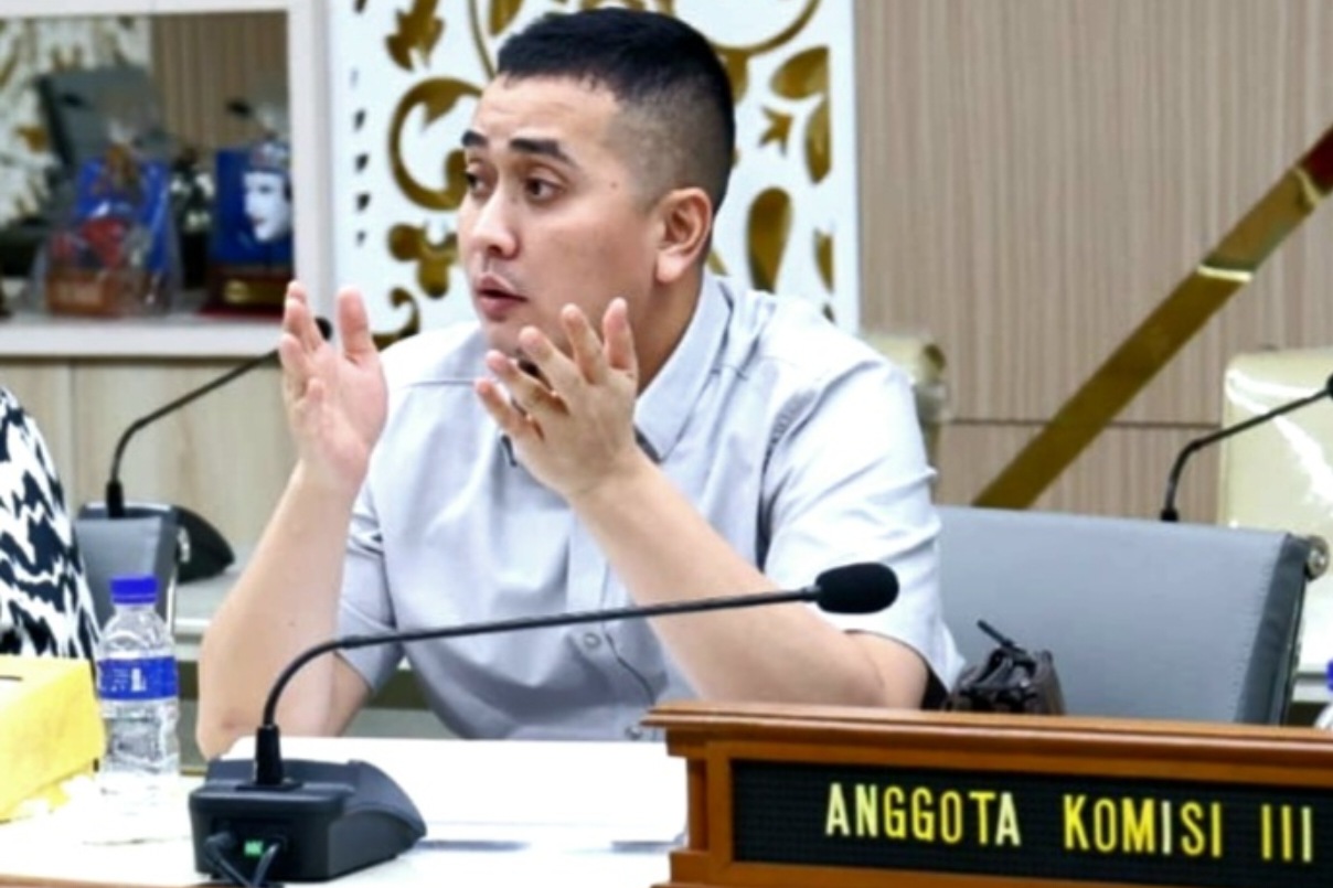 Ahmad Faisyal Hermawan, anggota DPRD Jabar dukung super uolding BUMD ala Dedi Mulyadi, dari 40 perusahaan hanya dua yang sehat.