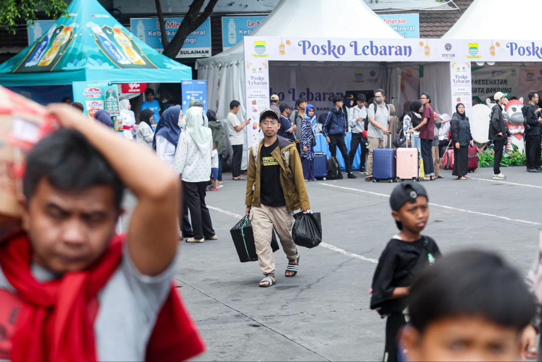 701 personel Dishub Bandung siaga amankan arus mudik Lebaran 2026, ATCS dipantau 24 jam.
