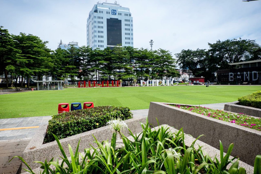 Salah satu spot hits untuk bersantai, jalan-jalan, dan foto Instagramable saat libur Lebaran di Bandung.