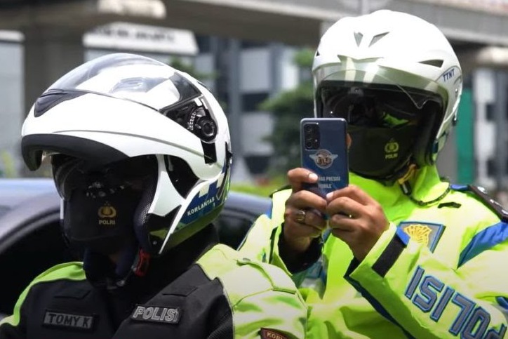 ETLE Handheld resmi diterapkan di Kota Tangerang, tilang bisa dilakukan secara mobile.