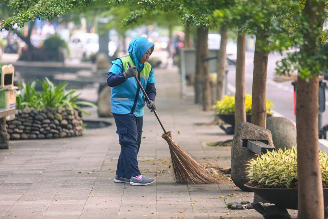 Sampah lebaran di Kota Bandung Capai 208 ton.