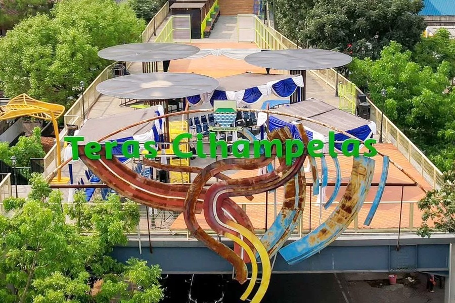 Soal pembongkaran Teras Cihampelas, Pemkot Bandung masih tunggu izin dari KPK.