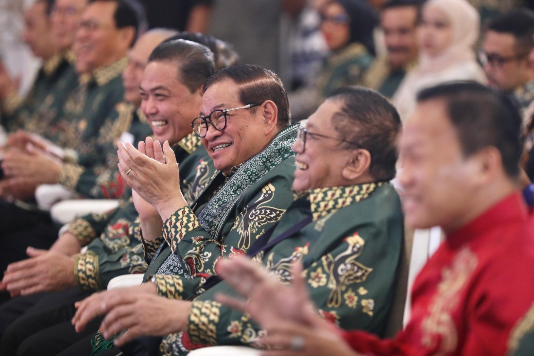 Pramono Anung saat hadir dalam acara Ikatan Keluarga Kalimantan Barat (IKKB) di Jakarta, sampaikan sejumlah hal, Minggu (3/5/2026).