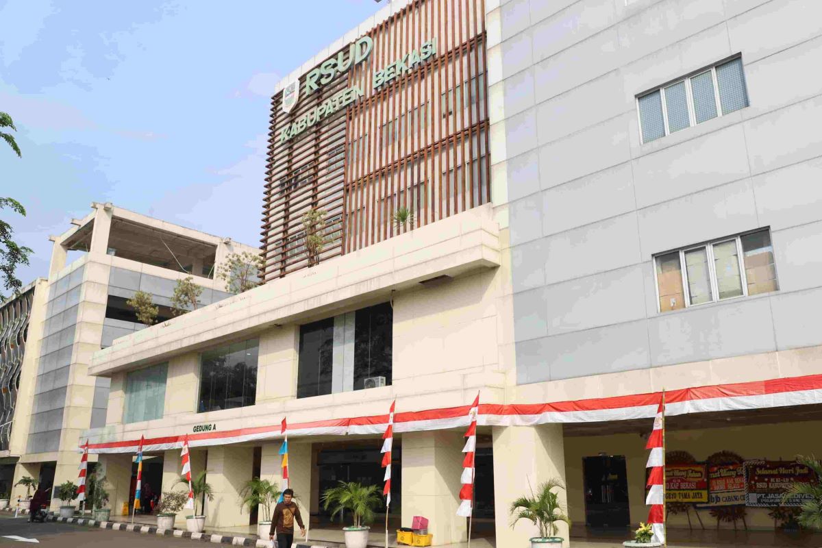 Gedung RSUD Kabupaten Bekasi.