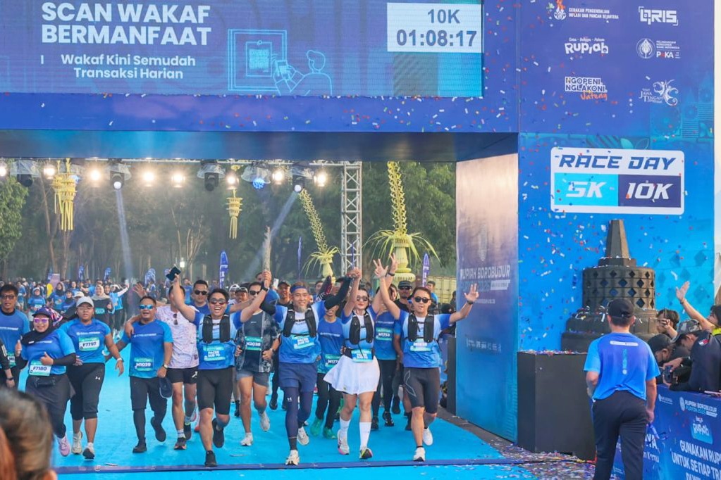 Rupiah Borobudur Playon 2026 capai Rp 600 juta, akan disalurkan untuk pengelolaan sampah di 10 Desa.