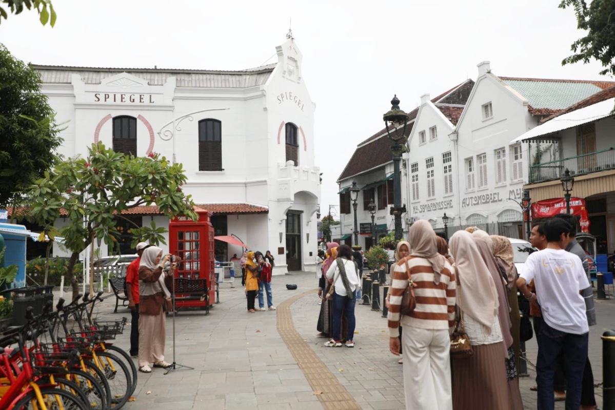 Libur sekolah 2026, kunjungan wisatawan di Jawa Tengah naik 45 persen, Kota Lama Semarang paling ramai dikunjungi.