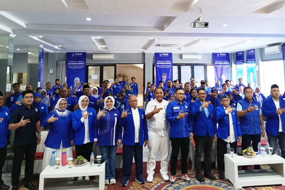 Muscab PAN Kota Bekasi rombak kepengurusan di 12 kecamatan, targetkan delapan kursi DPRD pada Pemilu 2029.