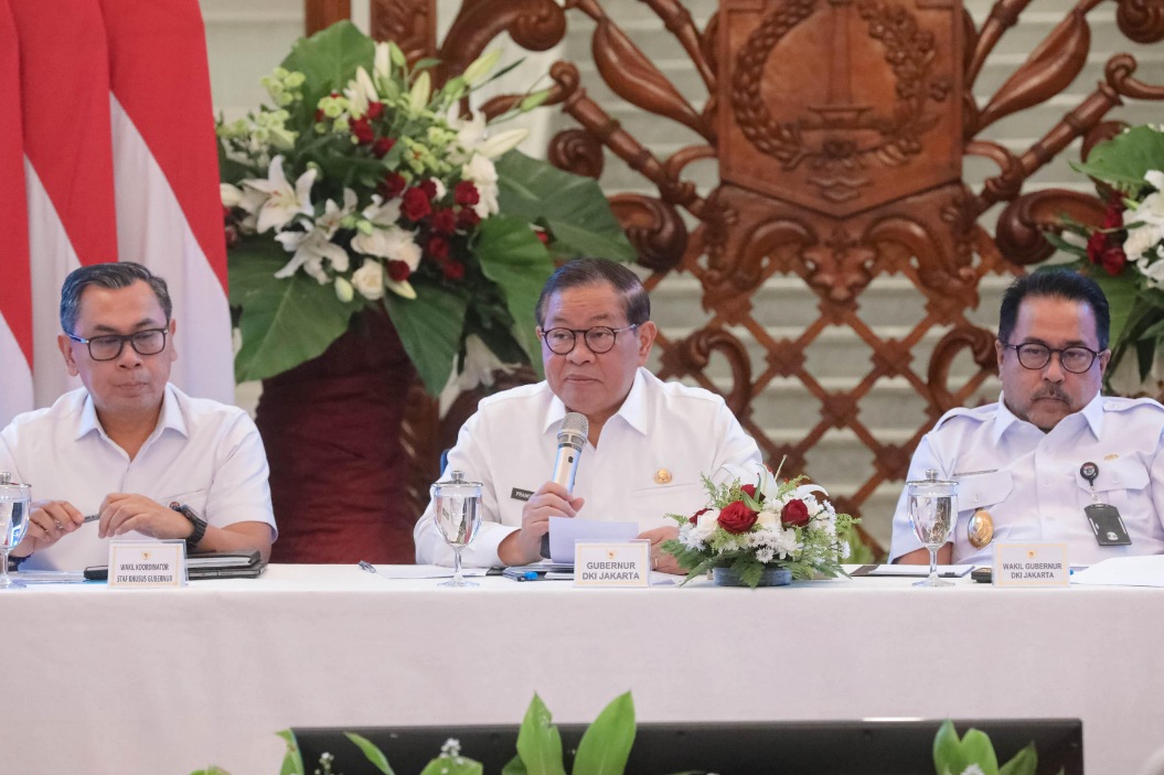 Gubernur Pramono saat memaparkan pendapatan DKI Jakarta yang mencapai Rp 29,29 triliun, sebut APBD harus berdampak nyata bagi warga.