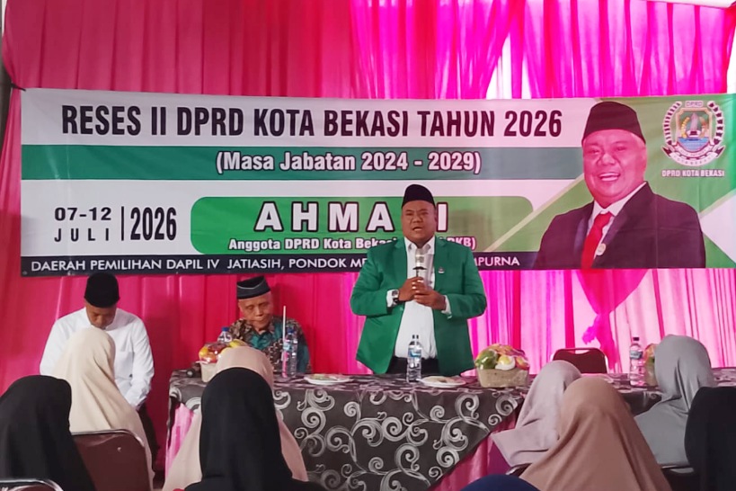 Anggota DPRD Kota Bekasi, Ahmadi Madonk angkat suara dalam reses soal vaksinasi balita usai dugaan salah prosedur, minta Puskesmas terapkan double check.