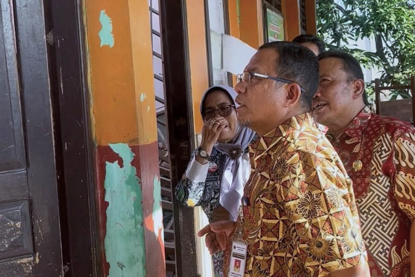 SDN Tanggirejo Grobogan dipastikan dapat bantuan revitalisasi, lima ruang kelas akan direhabilitasi.